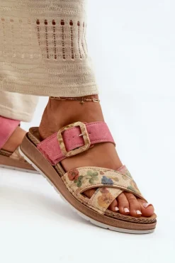 Klapki Damskie Klasyczne><noscript><img width=