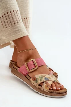 Klapki Damskie Klasyczne><noscript><img width=