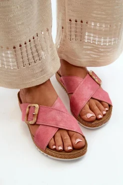 Klapki Damskie Klasyczne><noscript><img width=