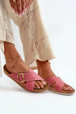 Klapki Damskie Klasyczne><noscript><img width=