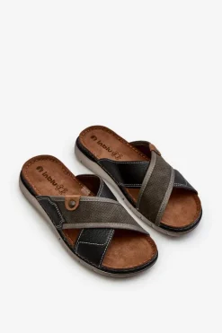 Klapki Męskie Klasyczne><noscript><img width=