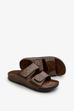 Klapki Męskie Klasyczne><noscript><img width=