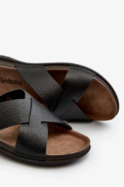 Klapki Męskie Klasyczne><noscript><img width=