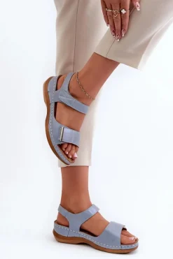 Sandały Na Koturnie|Sandały Płaskie><noscript><img width=