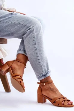 Sandały Na Obcasie><noscript><img width=