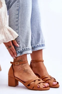 Sandały Na Obcasie><noscript><img width=