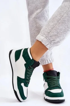 Trampki Damskie Wysokie|Buty Sportowe Na Platformie><noscript><img width=