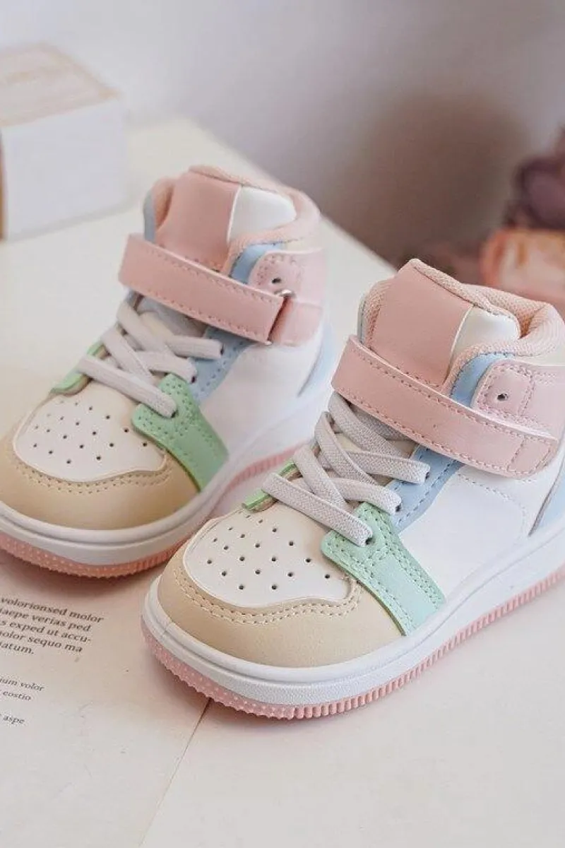 Chłopięce|Dziewczęce>Boto Wysokie Dziecięce Buty Sportowe Multikolor Teredite