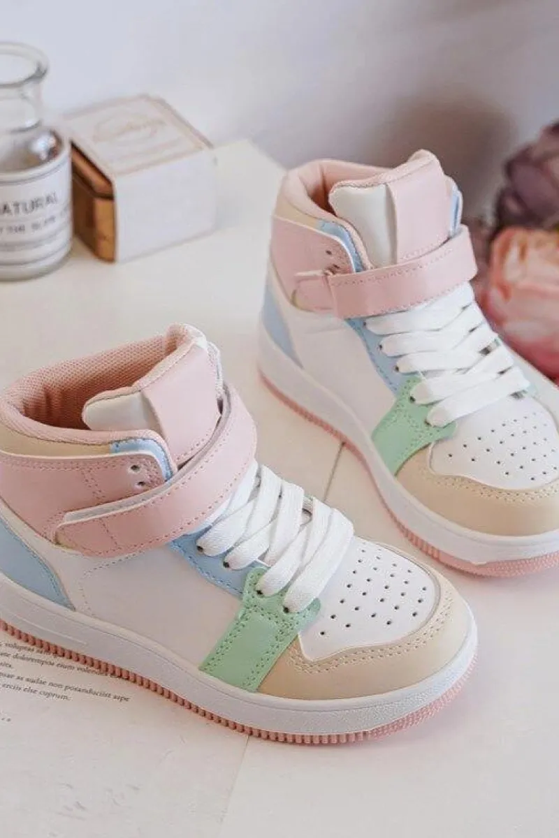 Chłopięce|Dziewczęce>Boto Wysokie Dziecięce Buty Sportowe Multikolor Teredite