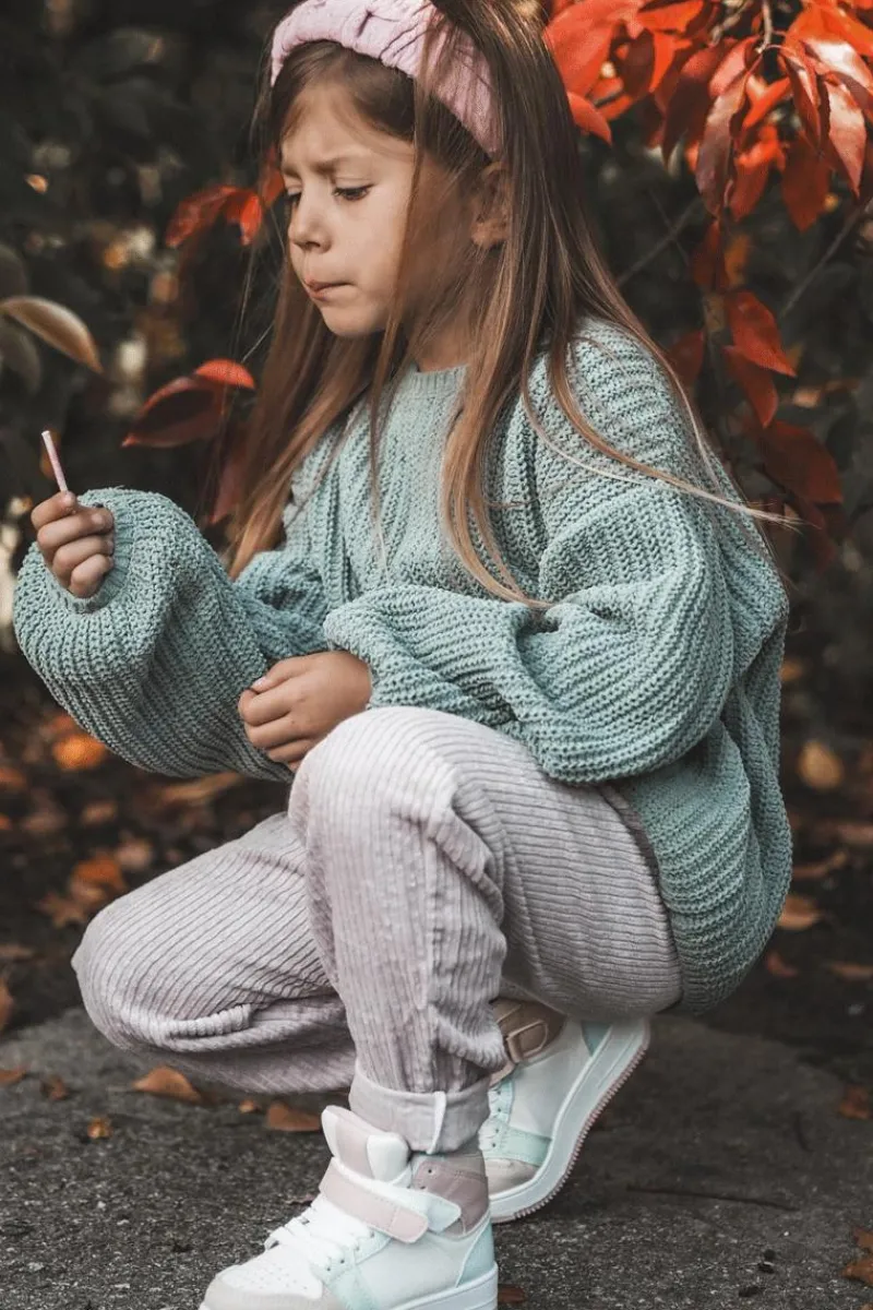 Chłopięce|Dziewczęce>Boto Wysokie Dziecięce Buty Sportowe Multikolor Teredite