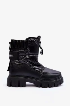 Śniegowce Damskie></noscript>Evento Wysokie Śniegowce Damskie Ocieplane Czarne Freoc Czarny