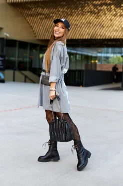 Czarne Botki|Botki Zimowe Damskie><noscript><img width=