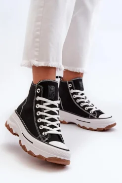 Trampki Damskie Wysokie><noscript><img width=