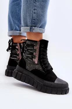 Trampki Damskie Wysokie><noscript><img width=