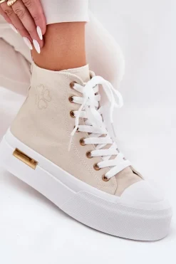 Trampki Damskie Wysokie><noscript><img width=