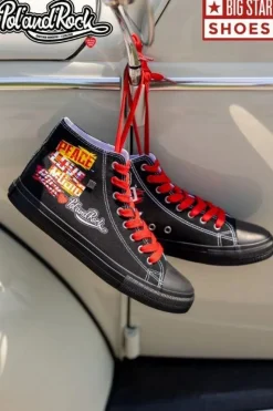 Trampki Męskie Big Star|Trampki Wysokie></noscript>Big Star Shoes Wysokie Trampki Męskie - 30. POL 'AND'ROCK X BIG STAR OO174801