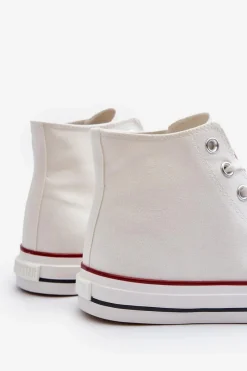 Trampki Męskie Big Star|Trampki Wysokie></noscript>Big Star Shoes Wysokie Trampki Męskie Big Star NN174104 Białe Biały