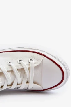 Trampki Męskie Big Star|Trampki Wysokie></noscript>Big Star Shoes Wysokie Trampki Męskie Big Star NN174104 Białe Biały