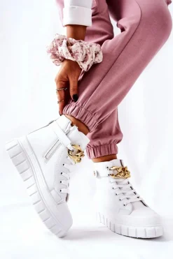 Trampki Damskie Wysokie><noscript><img width=