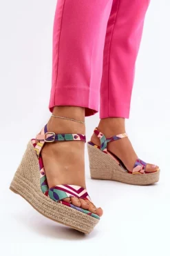 Sandały Na Koturnie><noscript><img width=