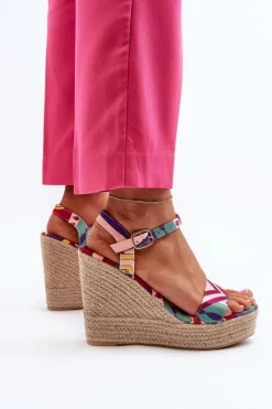 Sandały Na Koturnie><noscript><img width=