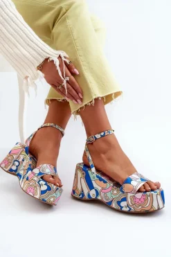 Sandały Na Koturnie><noscript><img width=