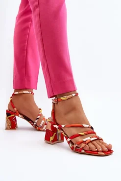 Sandały Na Obcasie><noscript><img width=