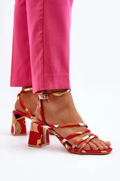 Sandały Na Obcasie><noscript><img width=