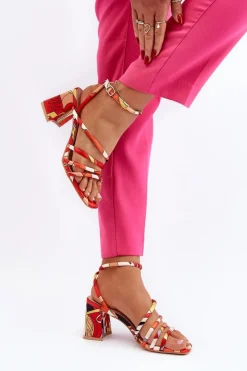 Sandały Na Obcasie><noscript><img width=