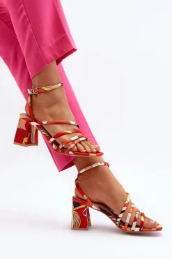 Sandały Na Obcasie><noscript><img width=