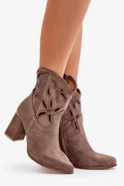 Botki Na Słupku|Botki Ażurowe><noscript><img width=