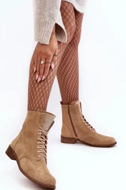 Botki Skórzane|Botki Sznurowane><noscript><img width=