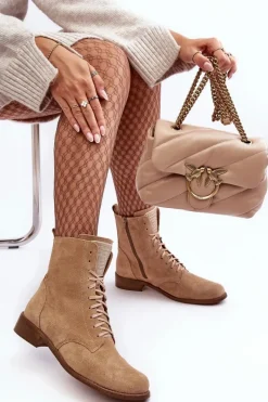 Botki Skórzane|Botki Sznurowane><noscript><img width=