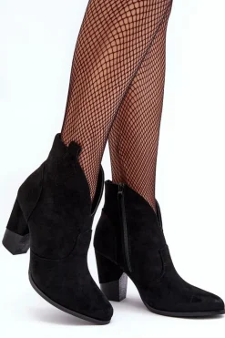 Botki Na Słupku|Czarne Botki><noscript><img width=