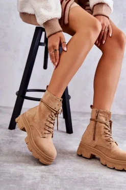 Botki Sznurowane|Botki Zimowe Damskie><noscript><img width=