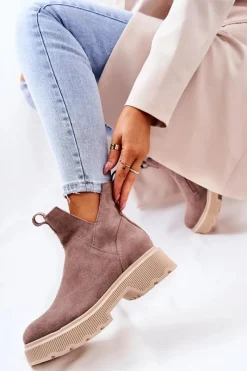 Botki Wiosenne|Brązowe I Beżowe Botki><noscript><img width=