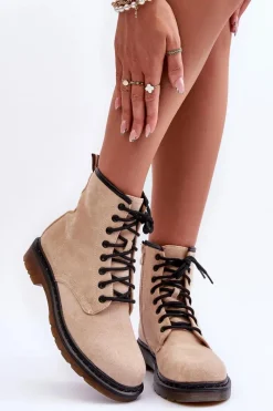 Botki Zimowe Damskie|Botki Płaskie><noscript><img width=