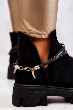 Czarne Botki|Botki Płaskie><noscript><img width=