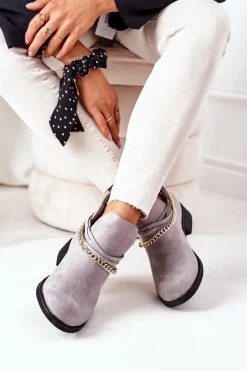 Czarne Botki|Botki Zamszowe><noscript><img width=