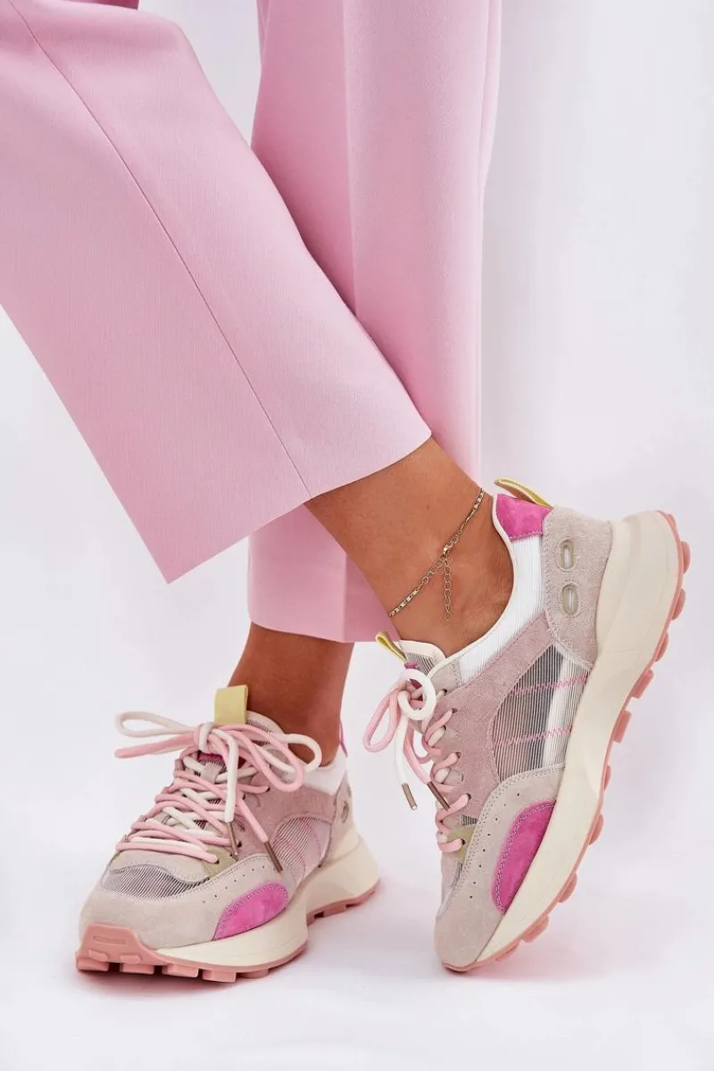 Discount Buty damskie Vinceza Zamszowe Buty Sportowe Sneakersy Damskie Vinceza 66725 Multikolor