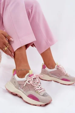 Discount Buty damskie Vinceza Zamszowe Buty Sportowe Sneakersy Damskie Vinceza 66725 Multikolor