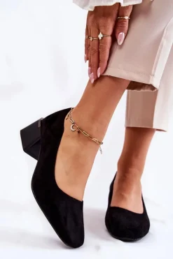 Czółenka Zamszowe|Czółenka Na Słupku><noscript><img width=