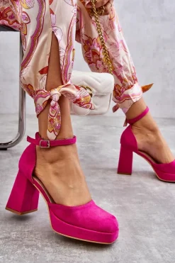 Czółenka Na Platformie|Czółenka Zamszowe><noscript><img width=