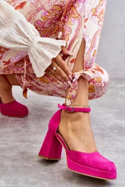 Czółenka Na Platformie|Czółenka Zamszowe><noscript><img width=