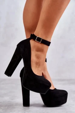 Czółenka Na Platformie|Czółenka Zamszowe><noscript><img width=