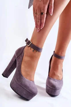 Czółenka Na Platformie|Czółenka Zamszowe><noscript><img width=