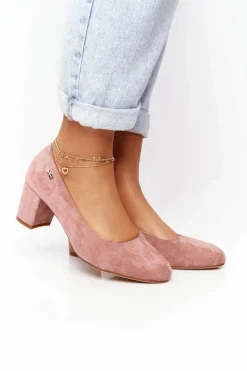 Czółenka Zamszowe|Czółenka Na Słupku><noscript><img width=