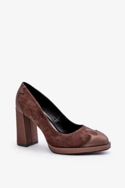 Czółenka Zamszowe|Czółenka Na Słupku><noscript><img width=