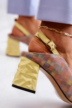 Czółenka Na Słupku|Czółenka Klasyczne><noscript><img width=