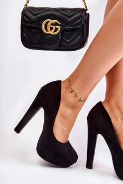 Czółenka Na Platformie|Czółenka Zamszowe><noscript><img width=